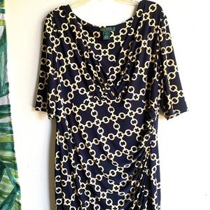 NWOT Lauren by Ralph Lauren Knee Length Dress